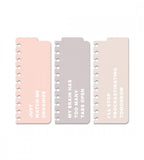 Kit Dusty Blush till almanacka - storlek A5 - Personal Planner