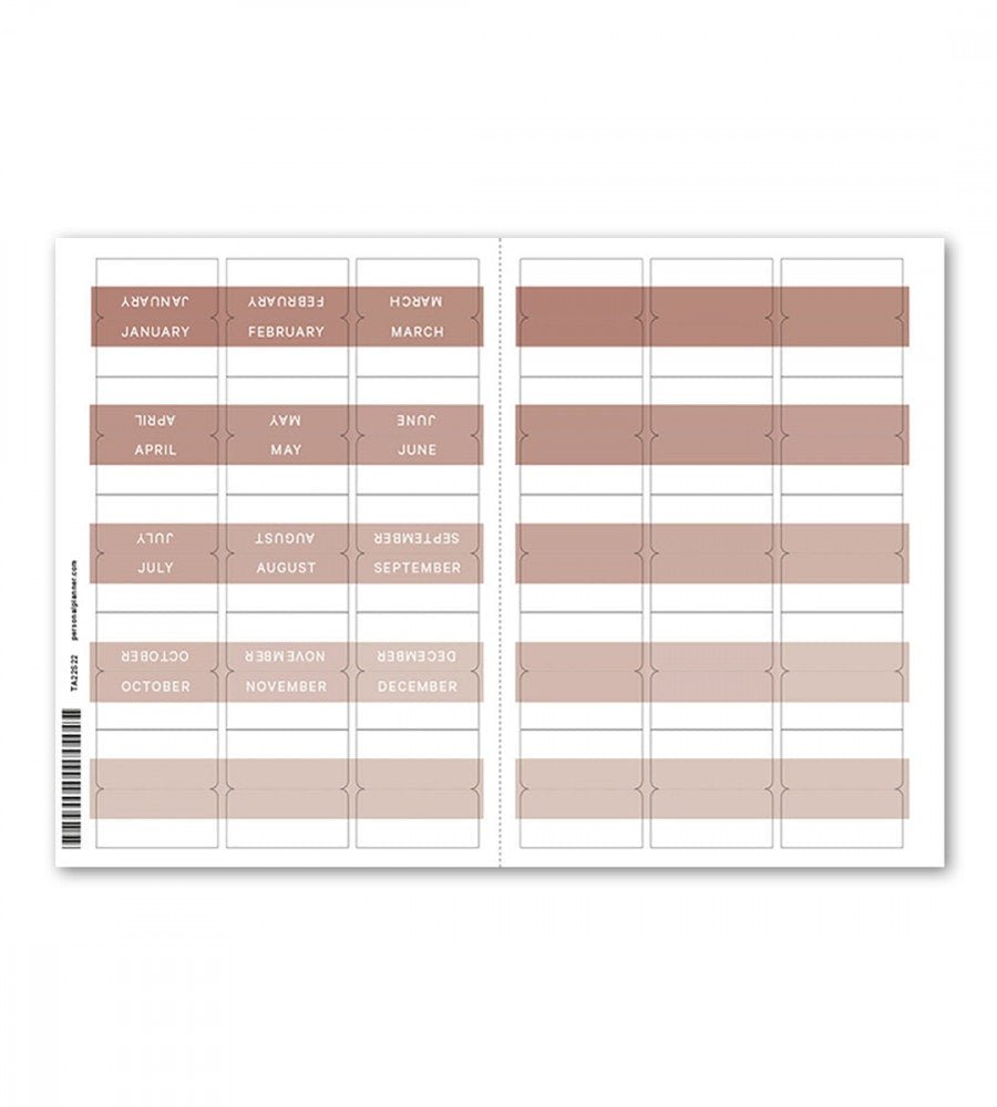 Kit - Lists & Letters till almanacka - Personal Planner