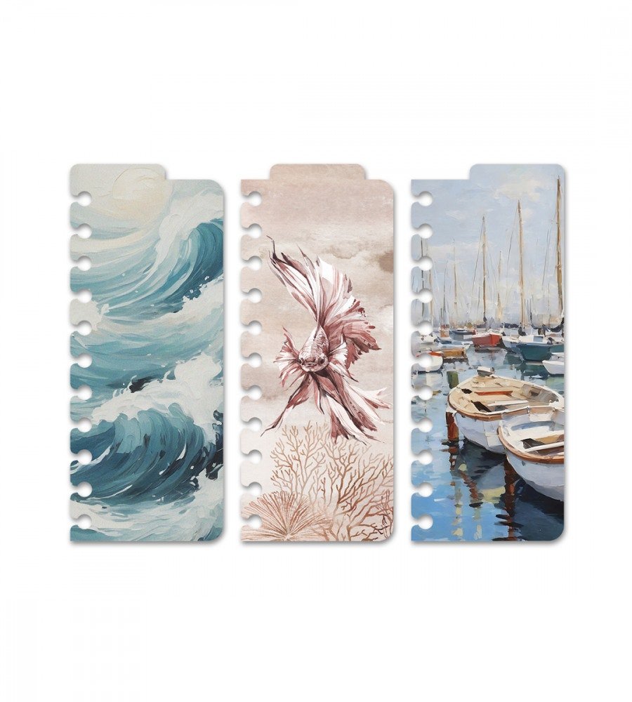 Kit - Ocean Stories till almanacka - storlek A5, A4 - Personal Planner