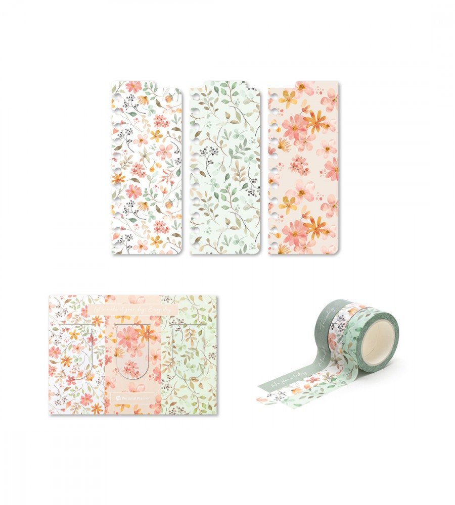 Kit - Wildflowers till almanacka - Personal Planner