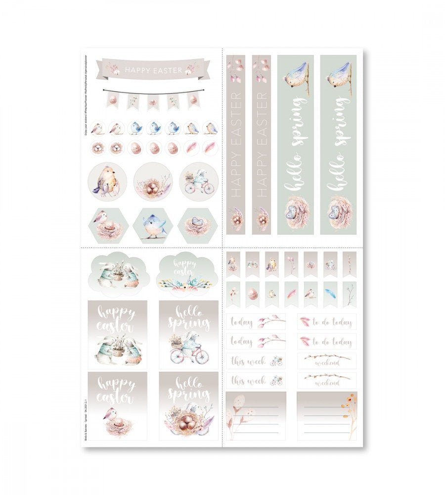 Klistermärken - All Year Round 8-pack - Personal Planner
