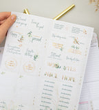 Klistermärken - Days of Focus (Box) - Personal Planner