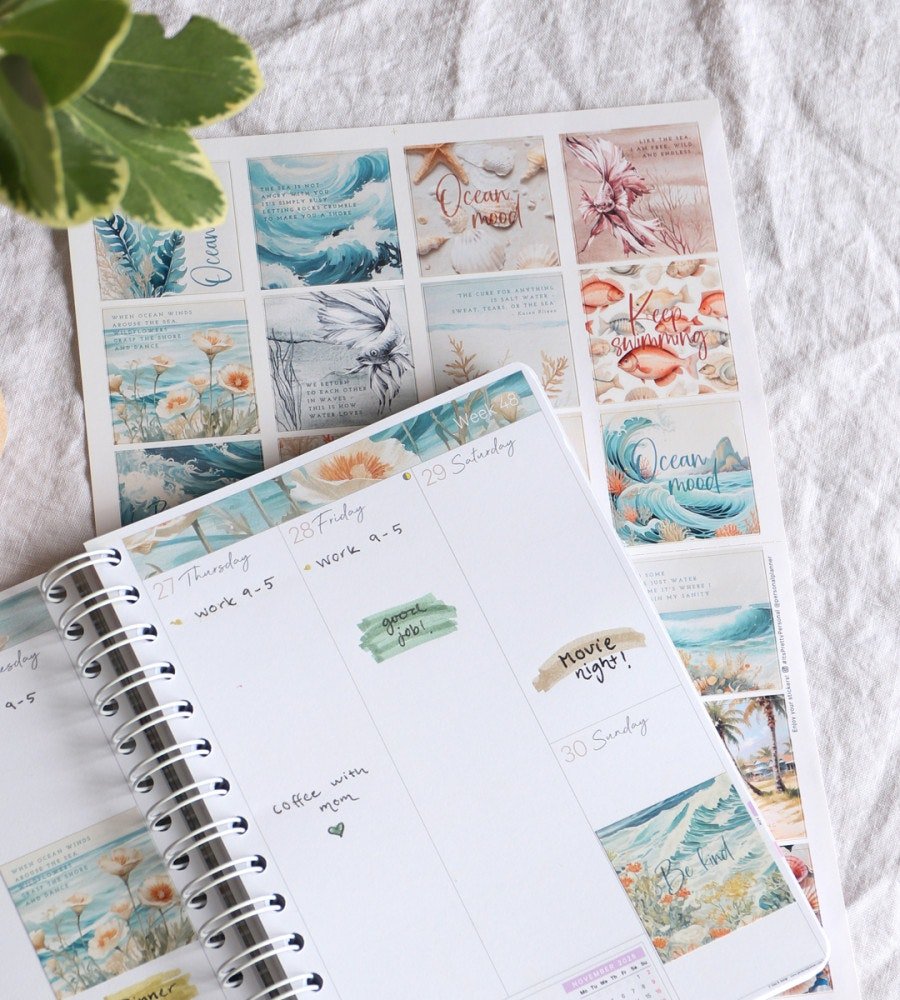 Klistermärken - Ocean Stories - Personal Planner