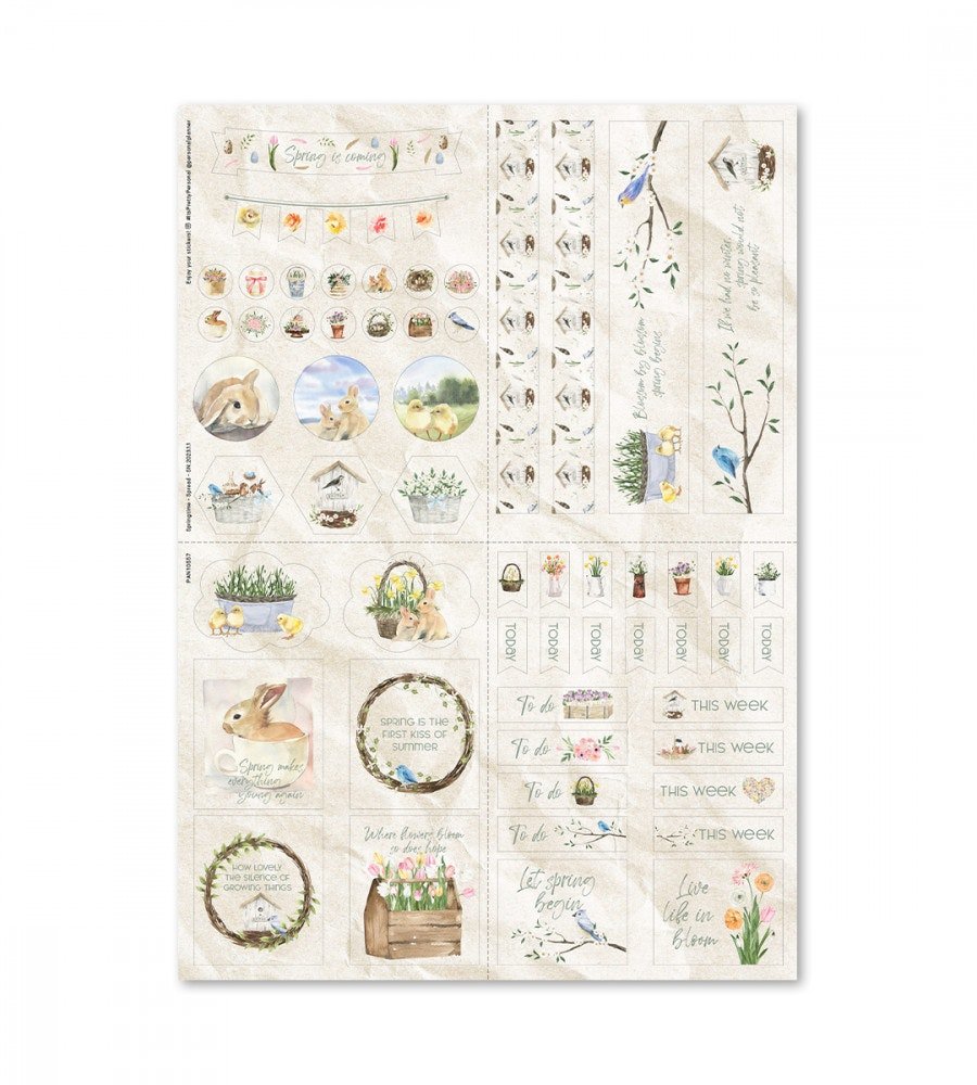 Klistermärken - Spread Happiness 6-pack - Personal Planner