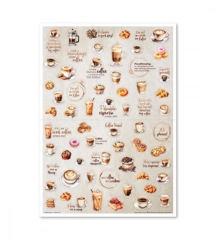 Klistermärken - Spread Happiness 6-pack - Personal Planner