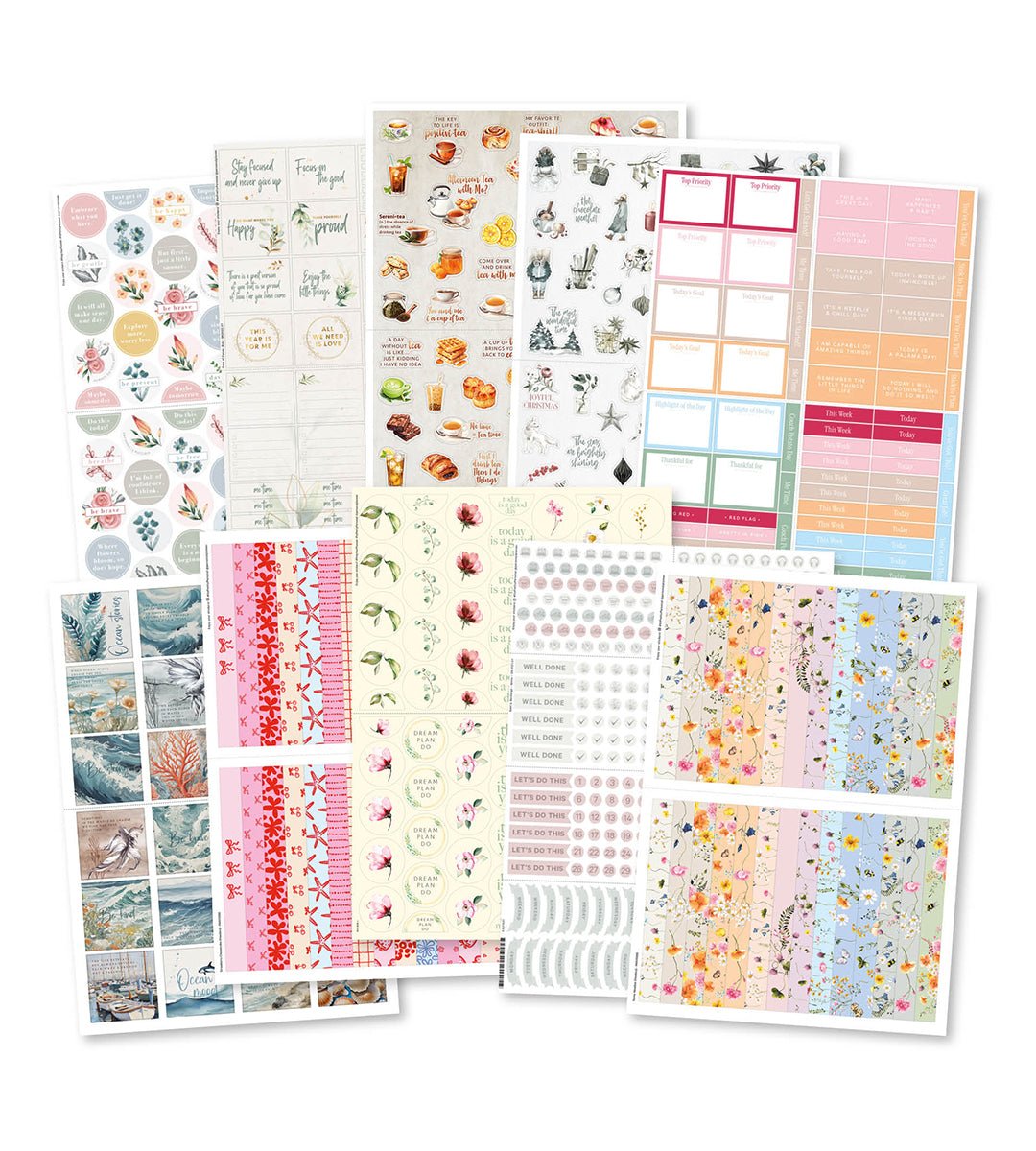 Klistermärken - Stick to me 10-pack - Personal Planner