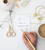 Kulspetspenna - Luxe Letters - Personal Planner