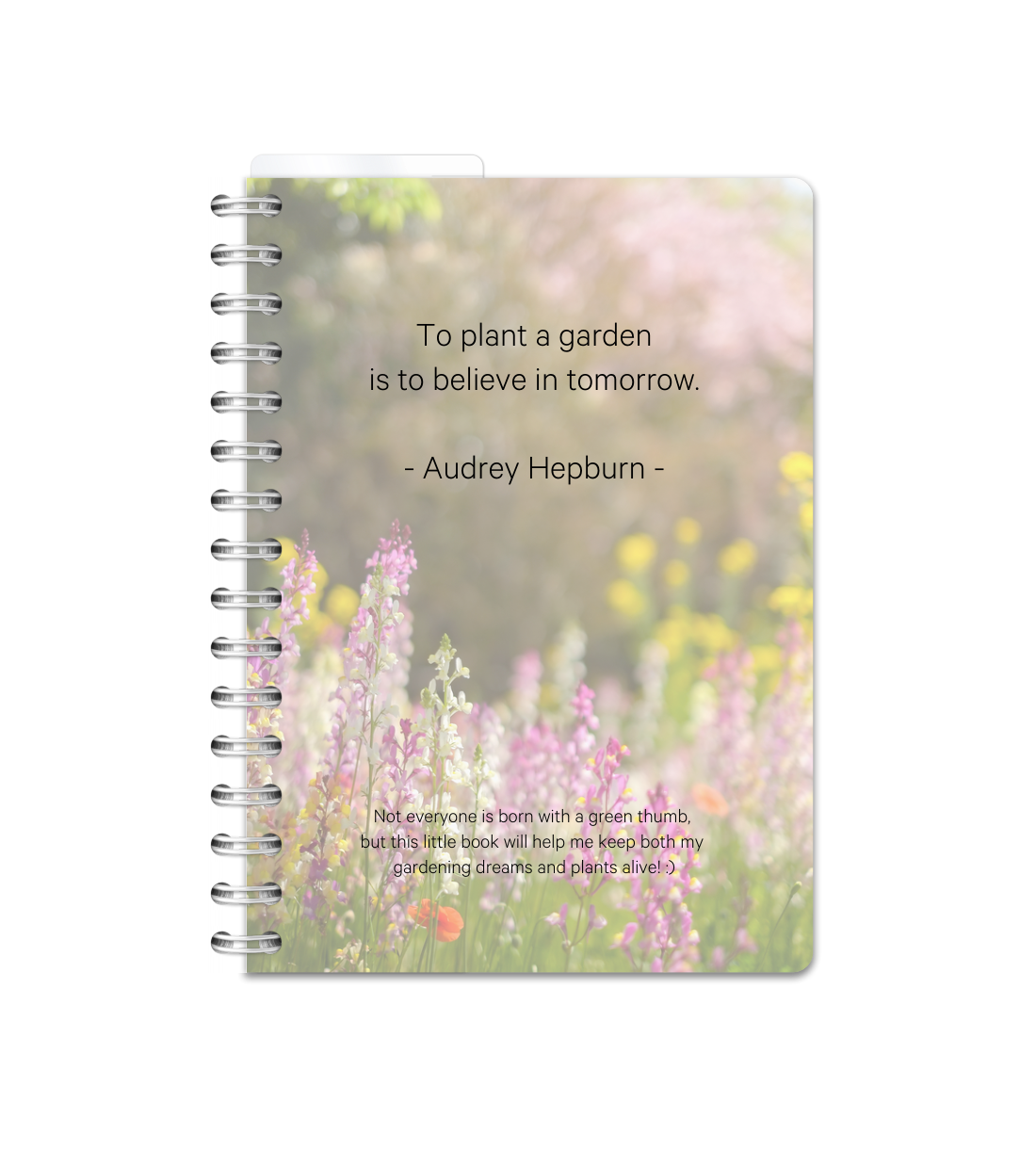 Garden Journal - Spiral Binding A5
