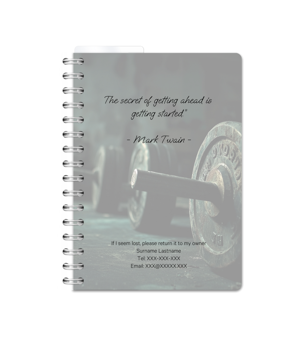 Workout Journal – Spiral Binding A5