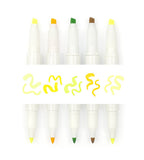 Överstrykningspenna - Zebra Mildliner 5-pack - Personal Planner