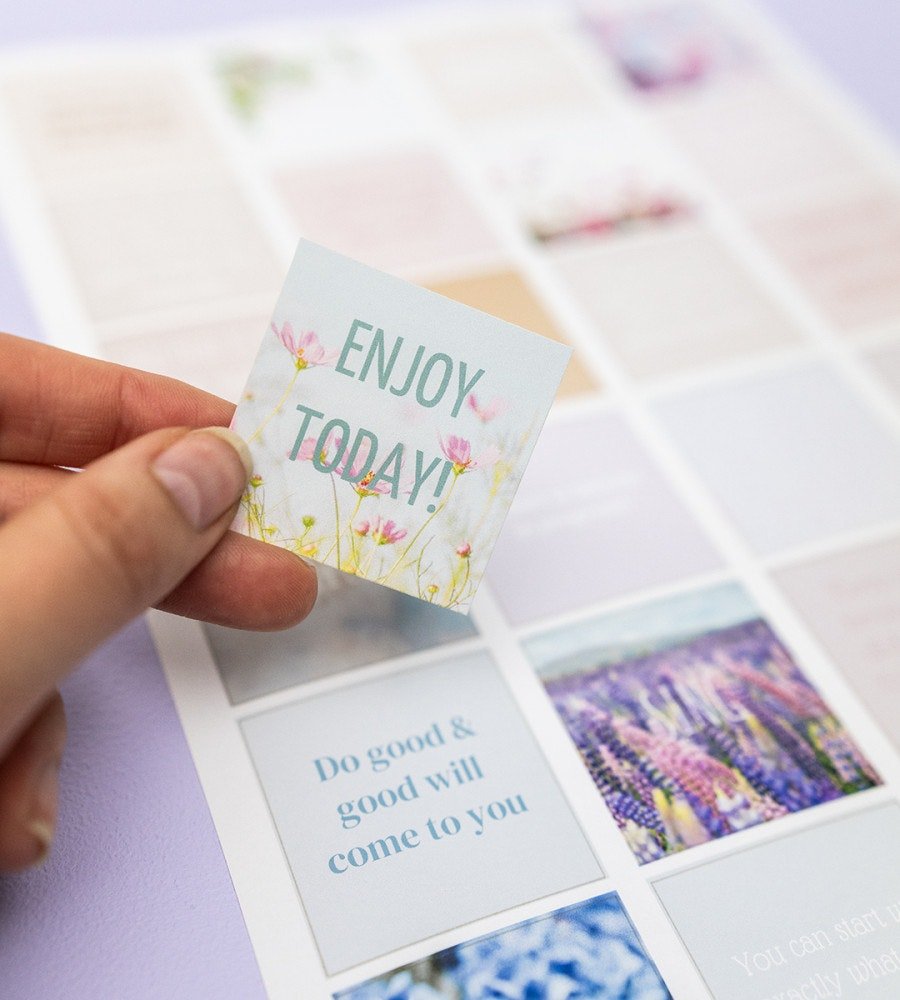 Personliga klistermärken - foto & text - Personal Planner