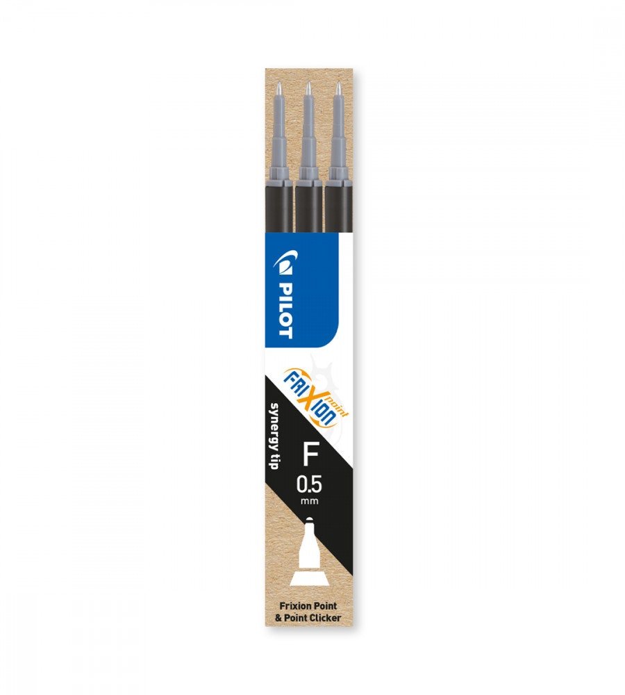 Refill Kulspetspenna - Pilot FriXion Clicker 0.7 - 3-pack - Personal Planner