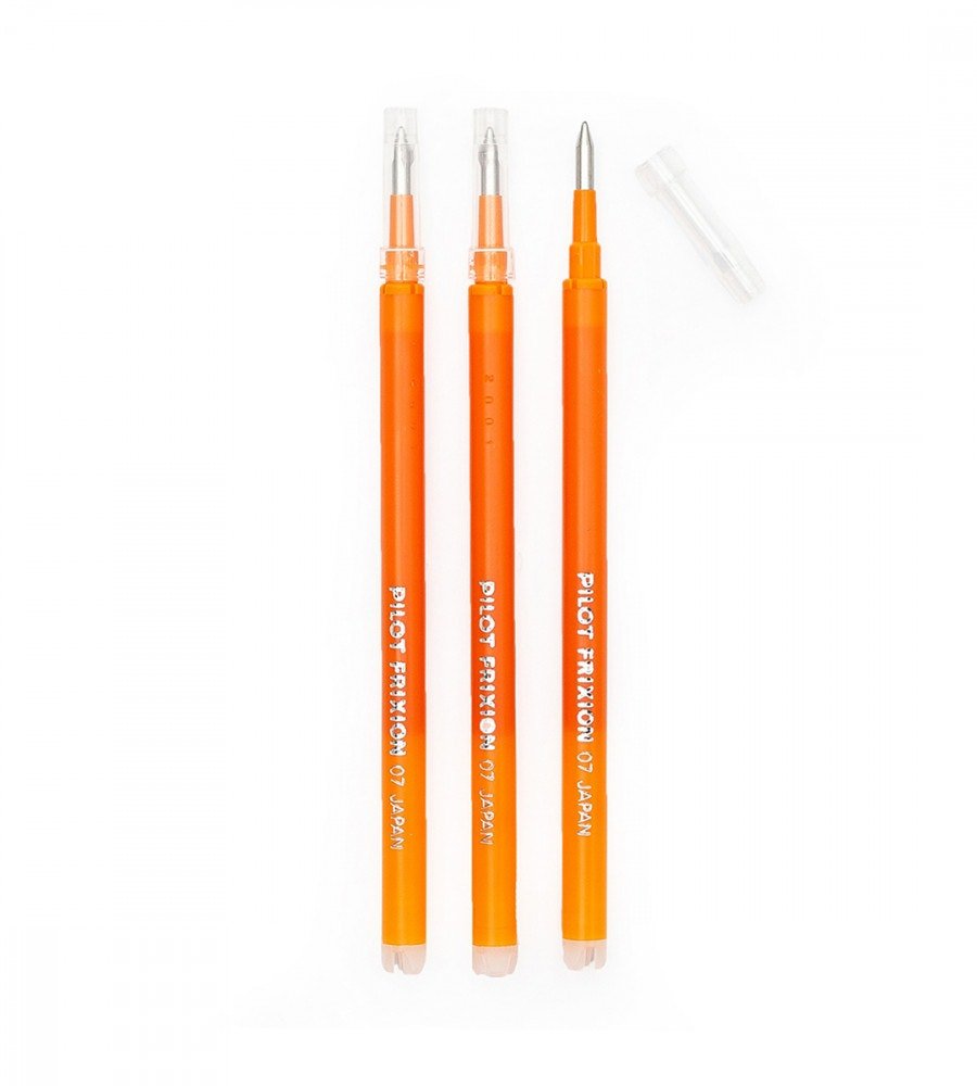Refill Kulspetspenna - Pilot FriXion Clicker 0.7 - 3-pack - Personal Planner
