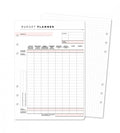 Refill Pages - Budget Planner Detailed 12 Pack for Organiser - Size A5 - Personal Planner
