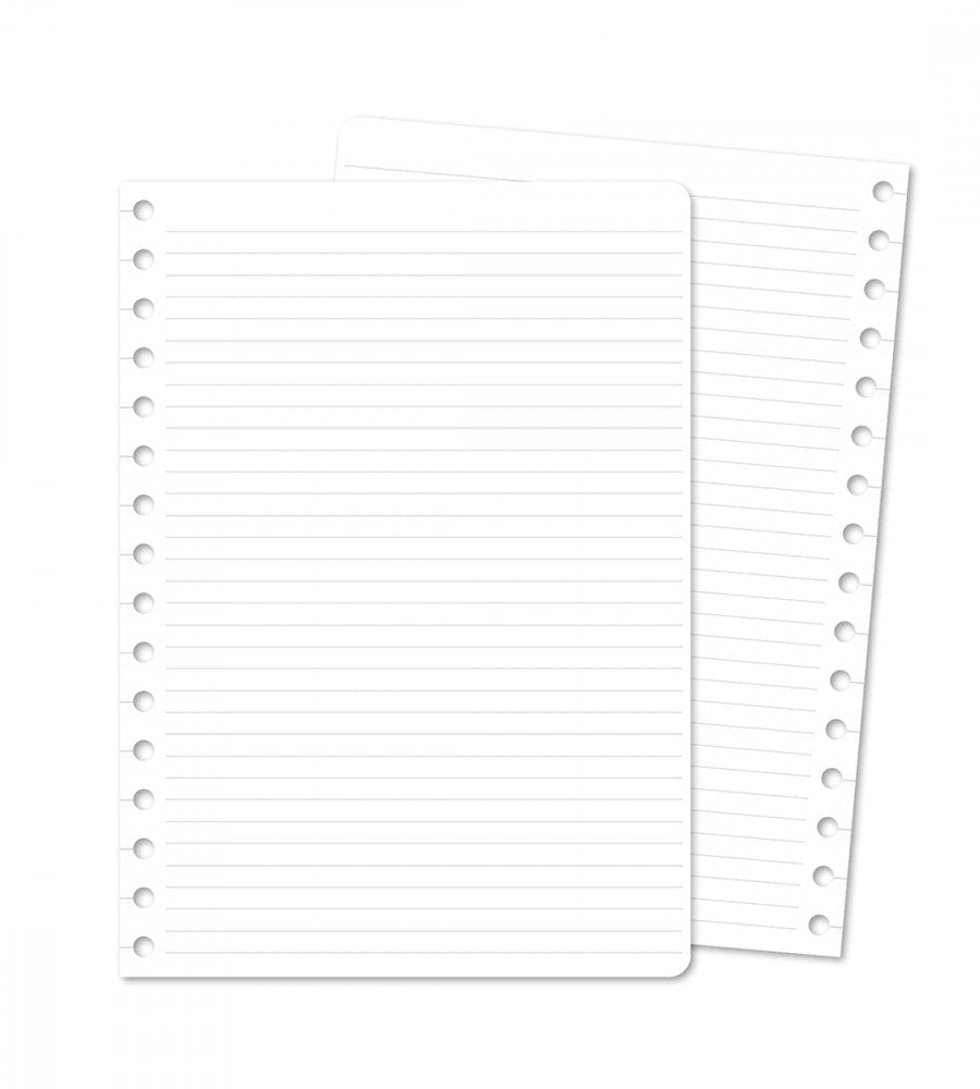 Snap in refillsidor - Punkt-rutor 12-pack till almanacka - storlek A5 - Personal Planner
