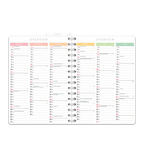 Spiralbindning A5 - Bullet Journal - Personal Planner