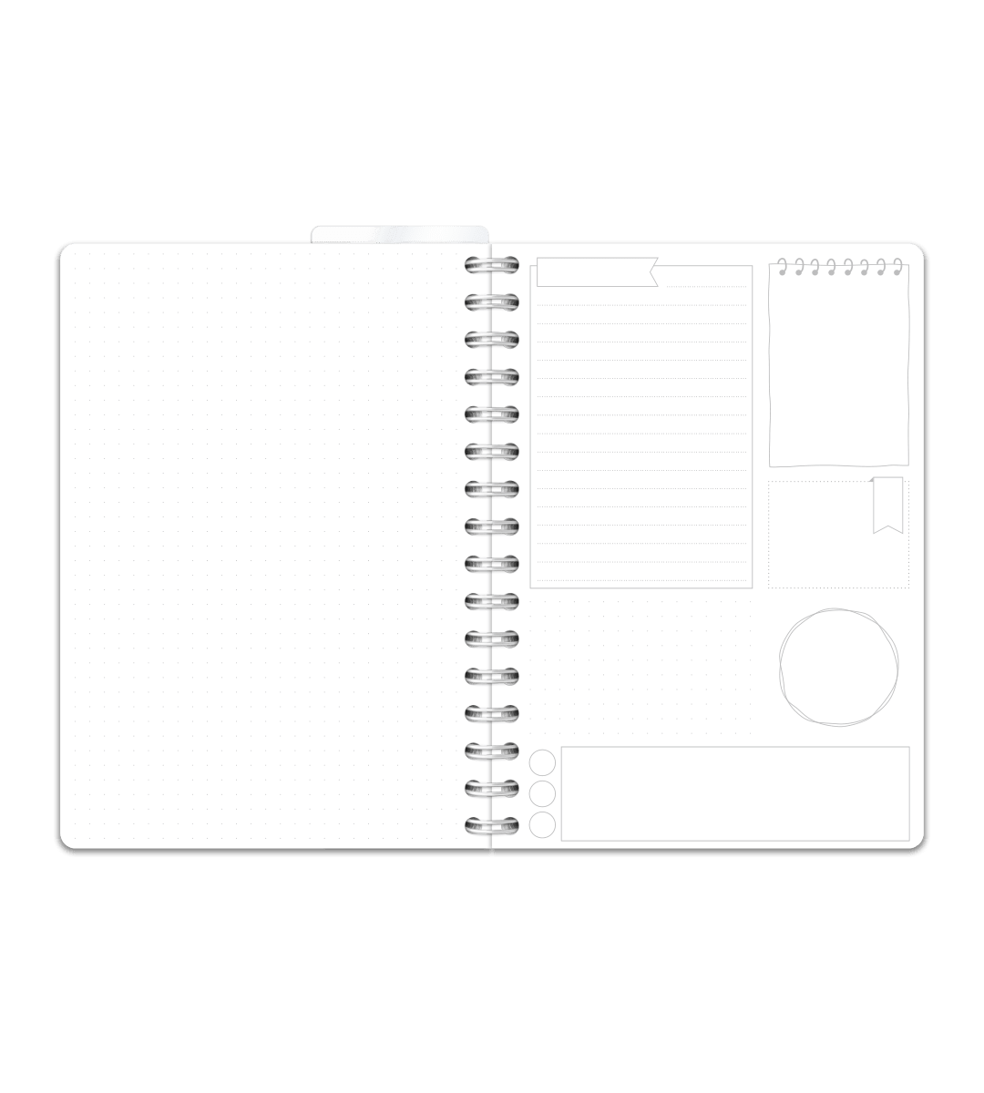 Spiralbindning A5 - Bullet Journal - Personal Planner