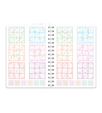 Spiralbindning A5 - Gästbok - Personal Planner