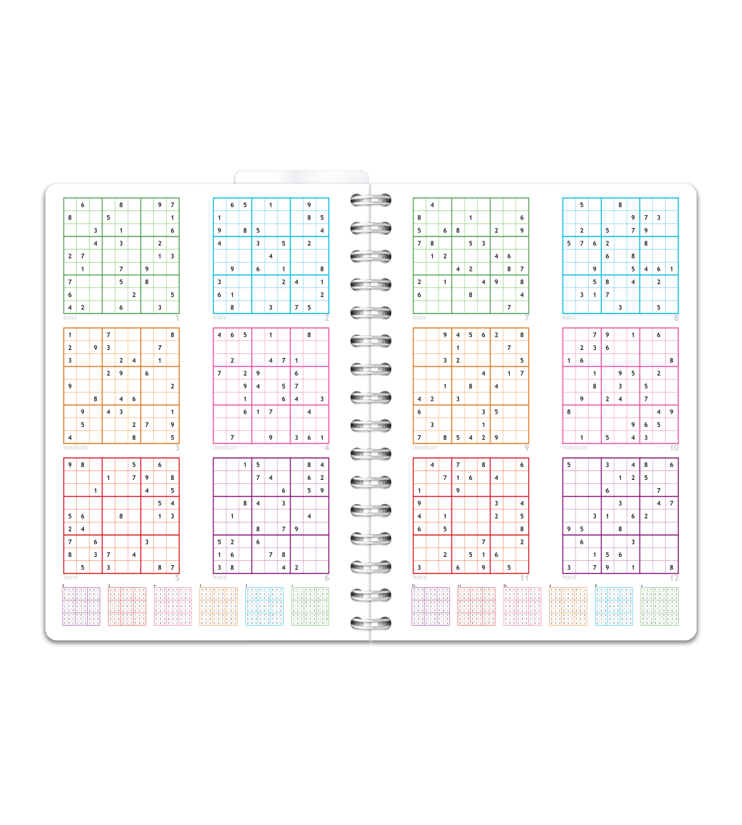 Spiralbindning A5 - Gästbok - Personal Planner