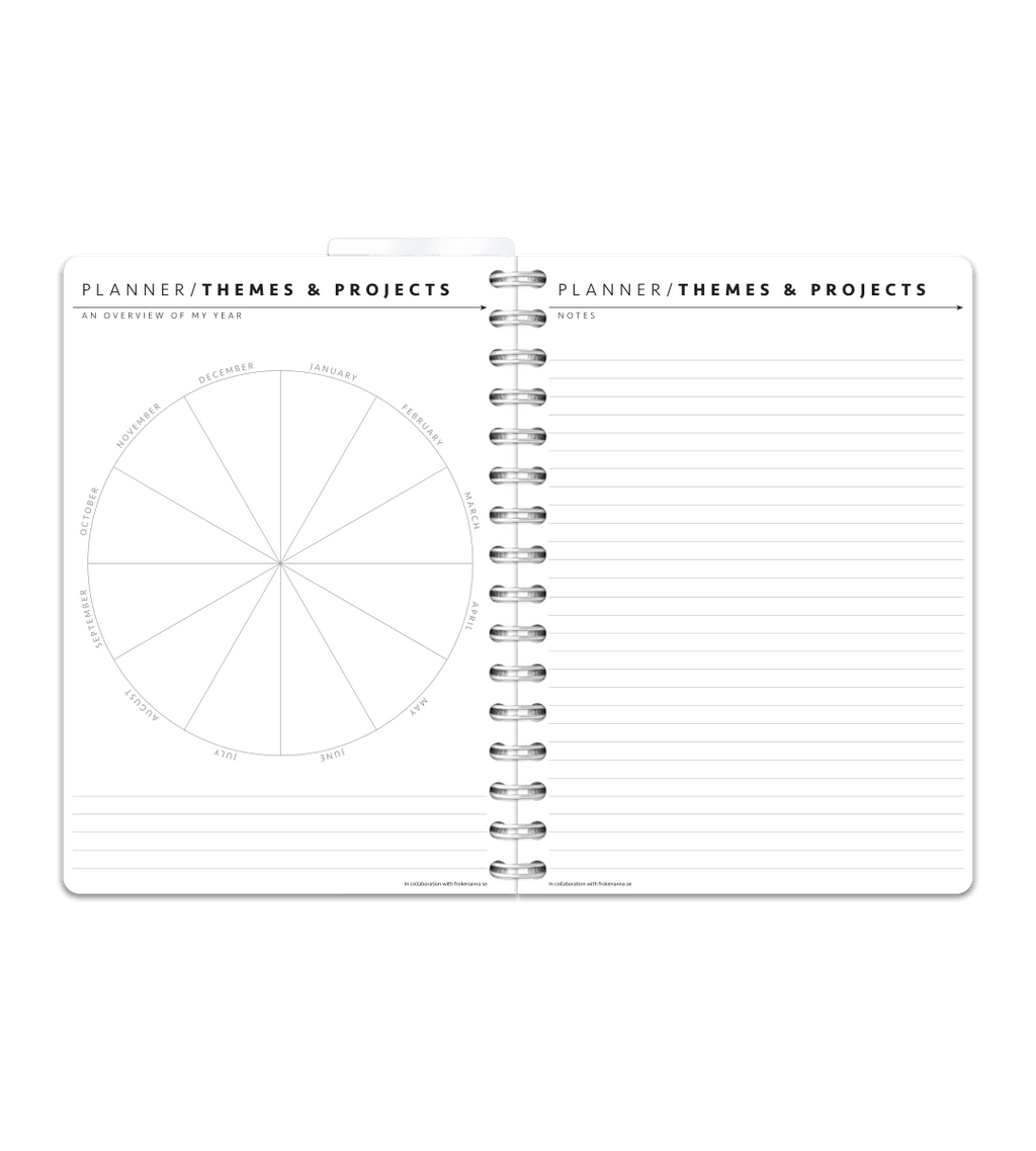 Spiralbindning A5 - Lärarkalender - Personal Planner