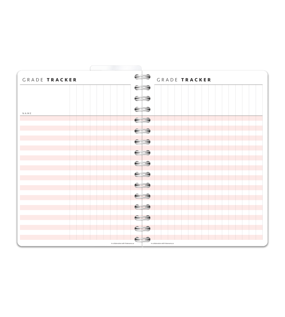 Spiralbindning A5 - Lärarkalender - Personal Planner