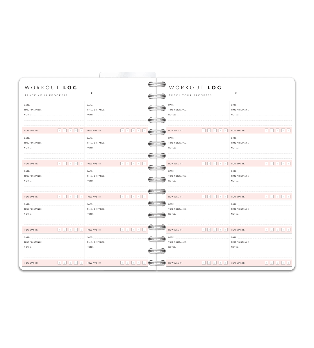 Spiralbindning A5 - Studentkalender - Personal Planner