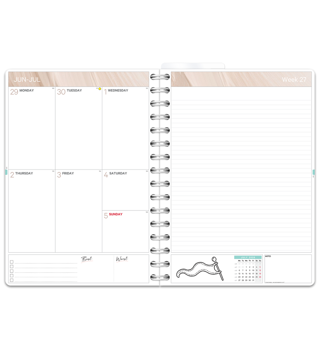 Student Planner - Spiral Binding A5