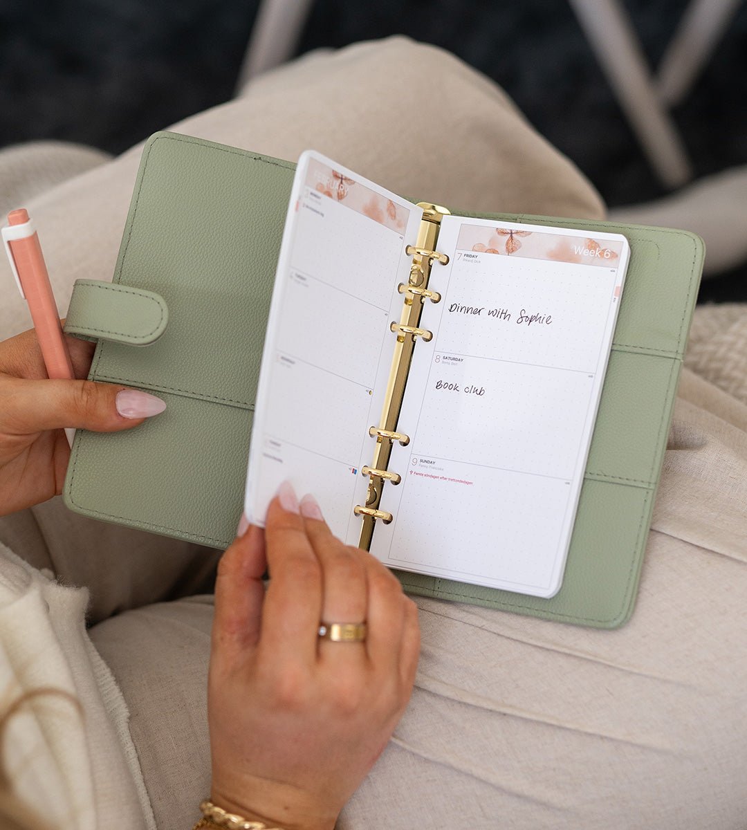 Systemkalender - Inlaga Personal - Personal Planner