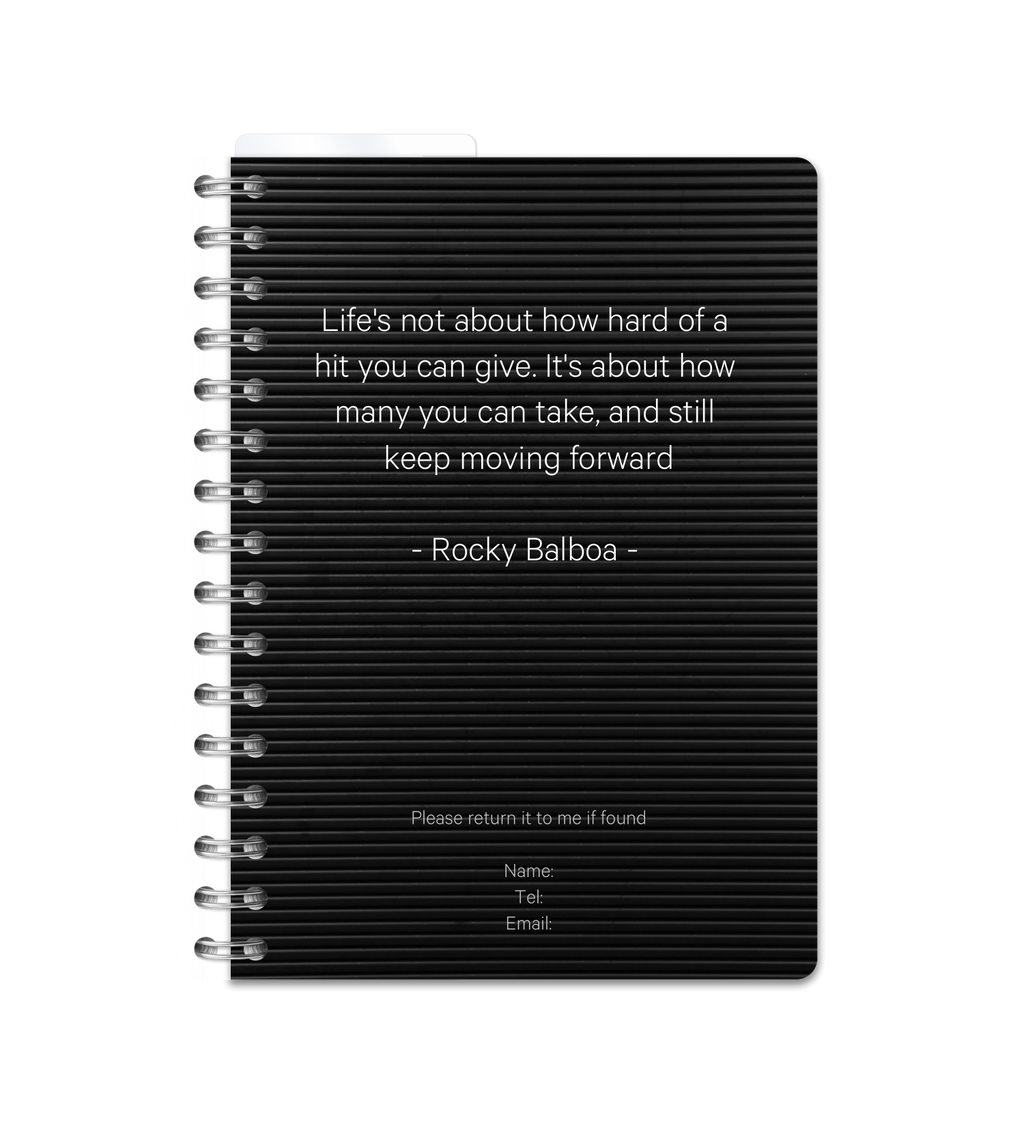 Workout Planner - Spiral Binding A5 
