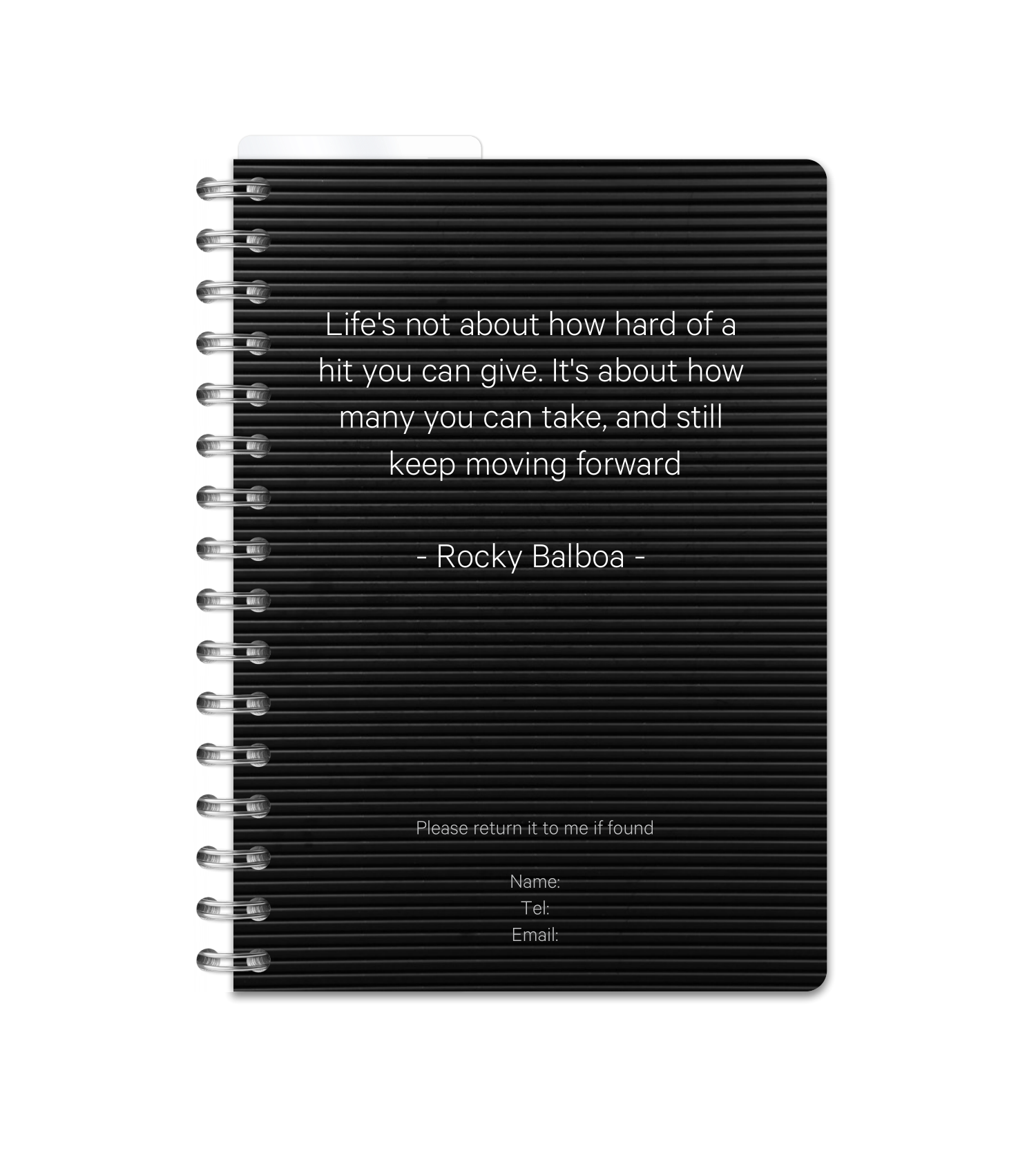 Workout Planner - Spiral Binding A5 